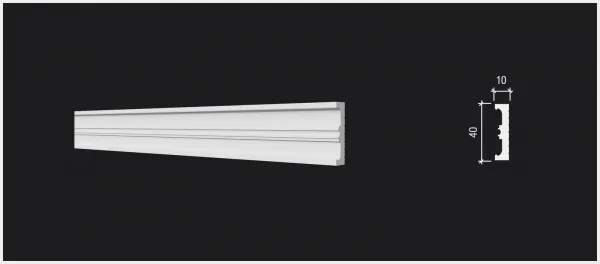 Молдинг DECOR DIZAYN DD629