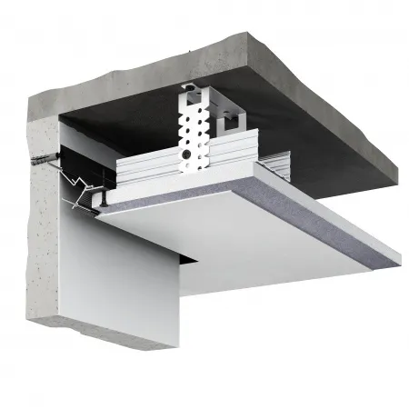 Потолочный теневой профиль D005 под покраску 