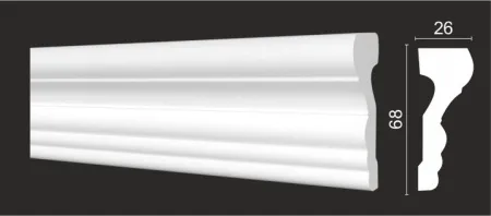 Молдинг DECOR DIZAYN DD354
