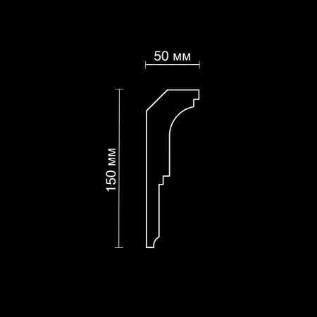 Карниз потолочный гипсовый Artpole SKT397