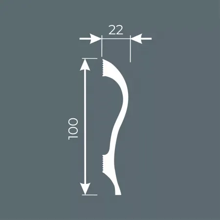 Плинтус напольный COSCA PX038