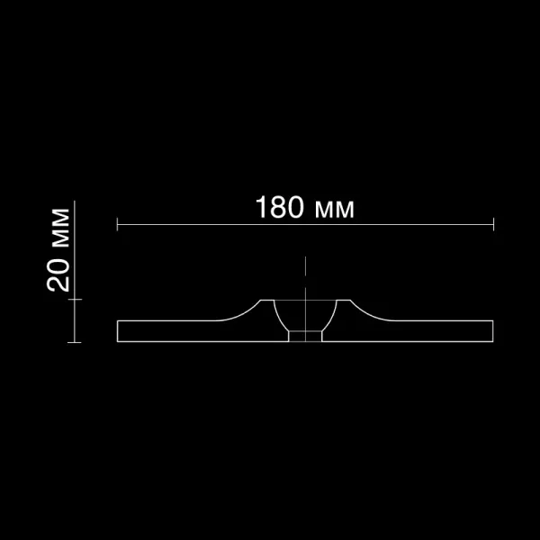 Розетка потолочная Artpole SRT80