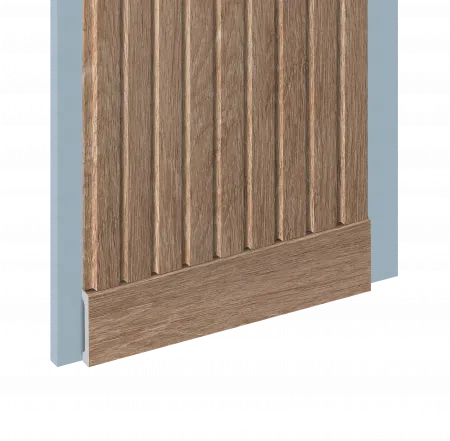 Плинтус напольный HIWOOD B90V1 BR416