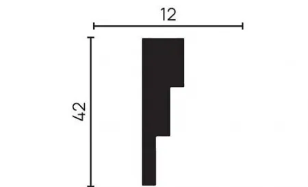 Молдинг DECOR DIZAYN DD624