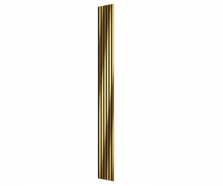 Комплект акуст.панелей, черный войлок, рейки ЭКОПОЛИМЕР желтое золото/2шт/3000