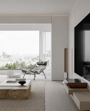 Разделительный теневой профиль D008А Черный