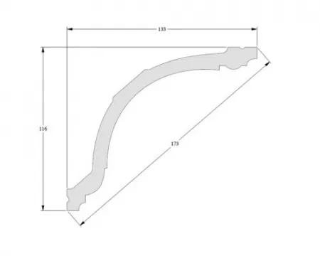 Карниз потолочный Orac Decor C216