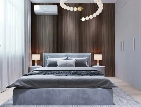 Акустическая панель COSCA черный войлок Дуб старинный натуральный/2750