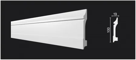 Плинтус напольный DECOR DIZAYN DD711