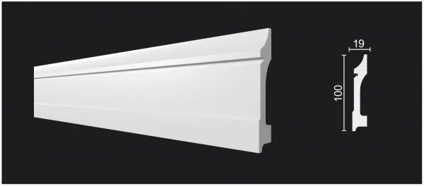 Плинтус напольный DECOR DIZAYN DD711