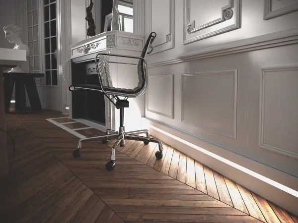 Плинтус напольный Evrowood PN 101 LED