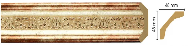 Карниз потолочный Decomaster 167-127