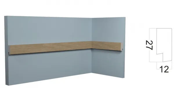 Финишный молдинг PAOLO ARTE Kr164M-10