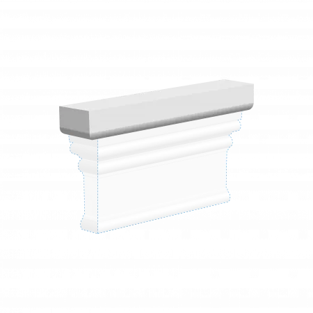 Обрамление дверей капитель Ultrawood D4200