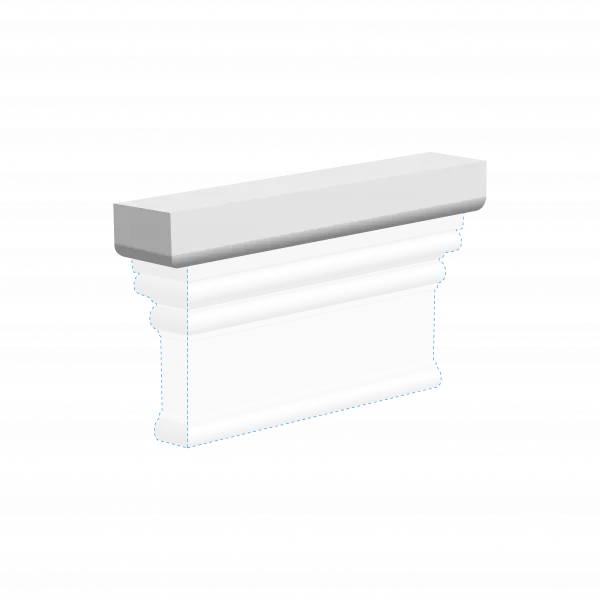 Обрамление дверей капитель Ultrawood D4200