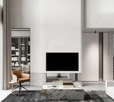 Разделительный теневой профиль D009.2A Латунный