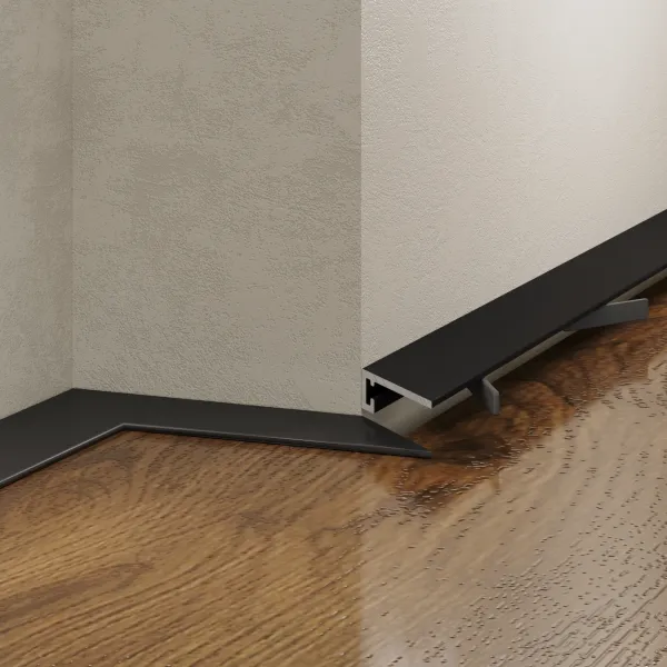 стык 15 мм черный