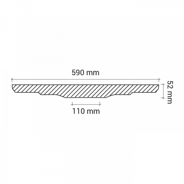 Розетка потолочная Европласт 1.56.023