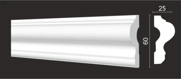 Молдинг DECOR DIZAYN DD302