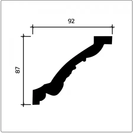 Карниз потолочный Европласт 1.50.198