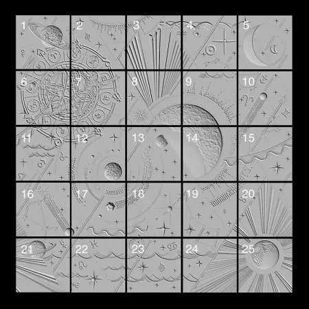 Гипсовая панно Artpole KASSIOPEA