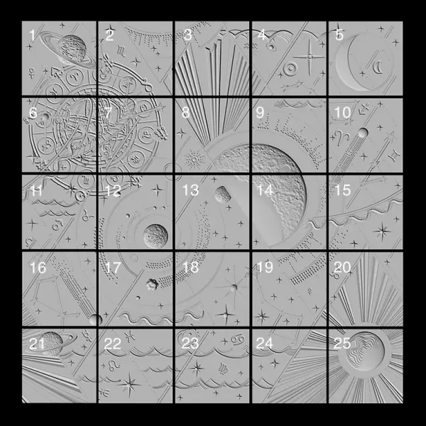 Гипсовая панно Artpole KASSIOPEA