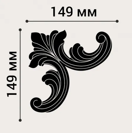 Угловой элемент Де-Багет М30У1