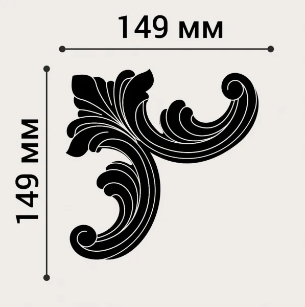 Угловой элемент Де-Багет М30У1