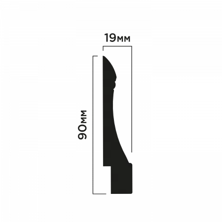 Плинтус напольный HIWOOD L1606