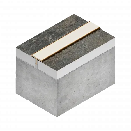 T-образный профиль полукруглый латунь 5мм NEEXY (антик медь светлая)