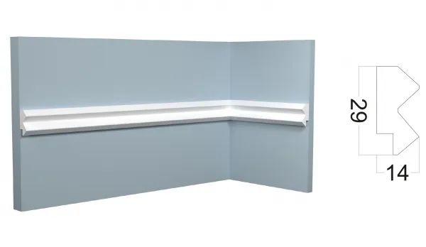 Финишный молдинг PAOLO ARTE Kr163M