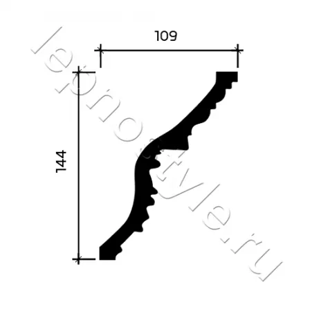 Карниз потолочный Европласт 1.50.285