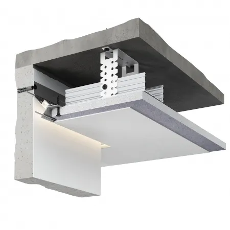 Потолочный теневой профиль D005 под покраску 