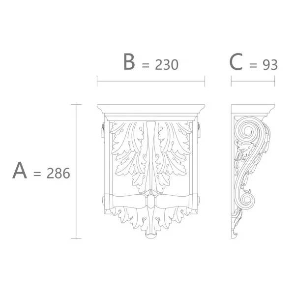 Кронштейн STAVROS KRPU-047
