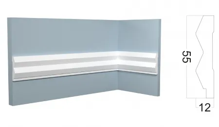 Финишный молдинг PAOLO ARTE Kr169M