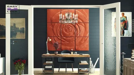 Гипсовая 3D панель Artpole ROSE