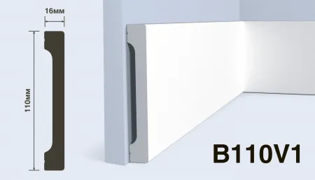Плинтус напольный HIWOOD B110V1