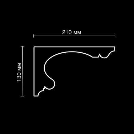 Карниз потолочный гипсовый ArtpoleSKT129