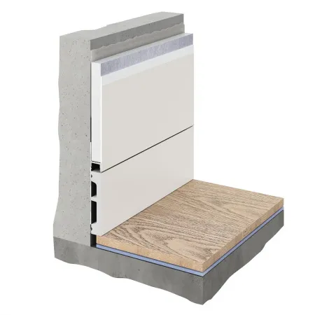 Скрытый плинтус Invisible i100 под покраску