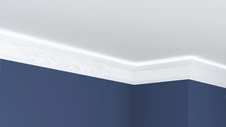 Карниз потолочный GLANZEPOL GP115