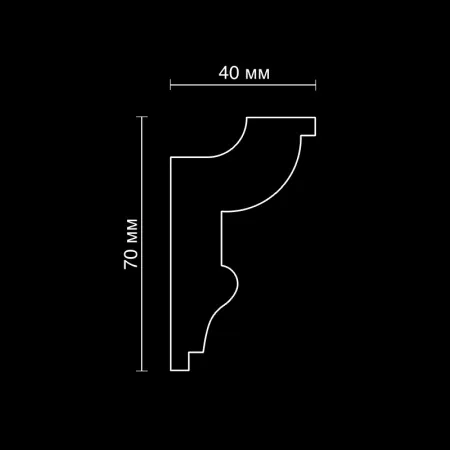 Карниз потолочный гипсовый Artpole SKTL44