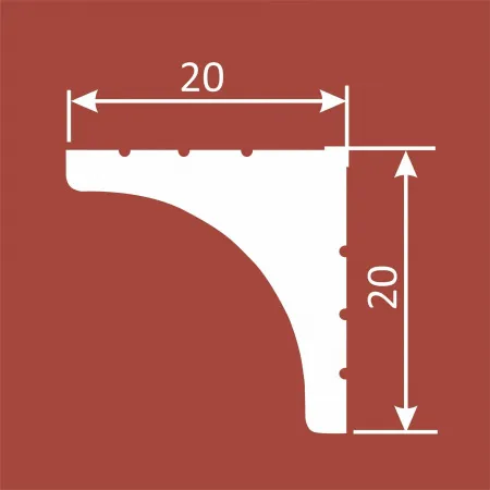 Карниз потолочный COSCA KX021