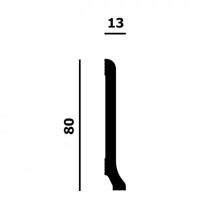 Плинтус напольный Перфект Plus Р223
