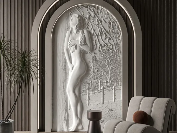 Гипсовая панно Deco Line NAKED