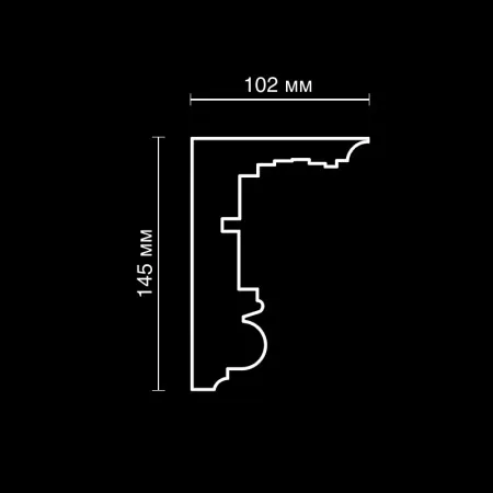 Карниз потолочный гипсовый Artpole SKT73