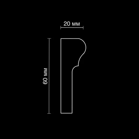 Молдинг гипсовый Artpole SMG207