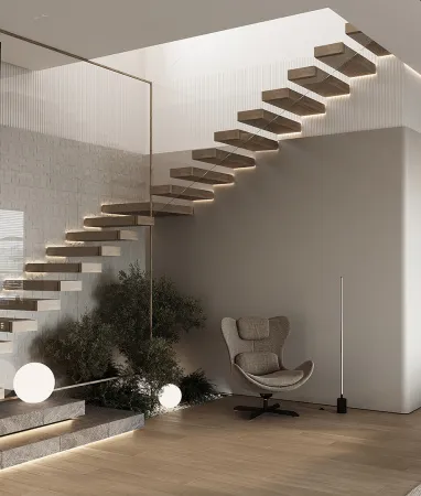 Потолочный теневой профиль D005 под покраску 