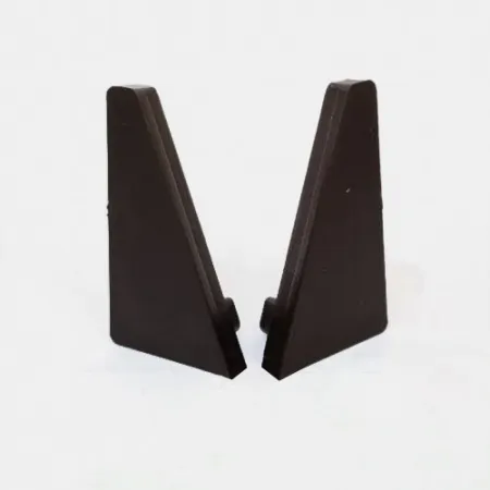 Комплект заглушек для микро плинтуса Pro Design 570 Коньяк