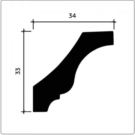 Карниз потолочный Европласт 1.50.158