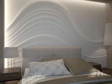 Гипсовая панно Deco Line BIG WAVE